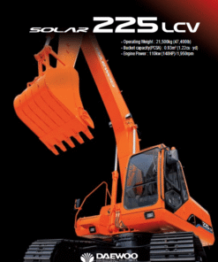 Doosan Daewoo Solar S225LC-V Excavator Service Manual