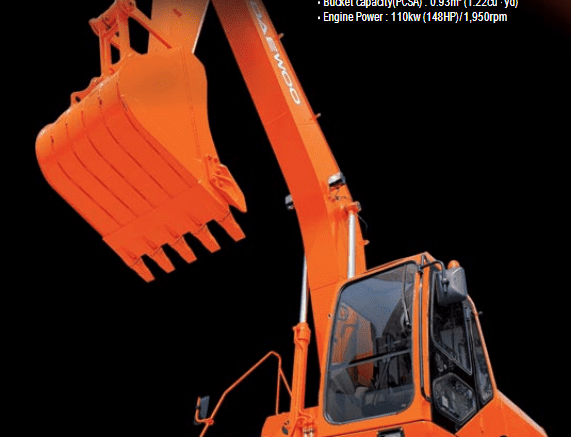Doosan Daewoo Solar S225LC-V Excavator Service Manual