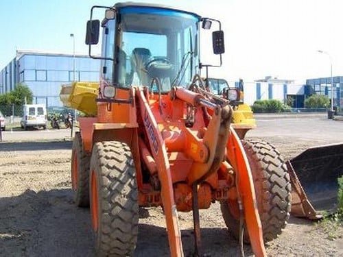 Fiat Kobelco W90 Wheel Loader Repair Work