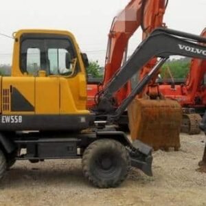 Volvo Ew55b Compact Excavator Service Parts Manual
