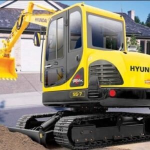 Hyundai Crawler Excavator R55-7 Operator and Operating Manual