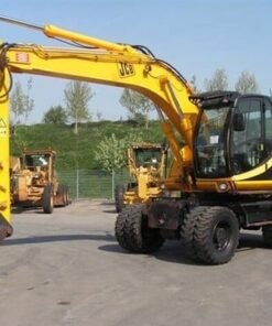 JCB JS130W JS145W JS160W JS175W Wheeled Excavator Service Repair Manual