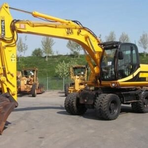 JCB JS130W JS145W JS160W JS175W Wheeled Excavator Service Repair Manual