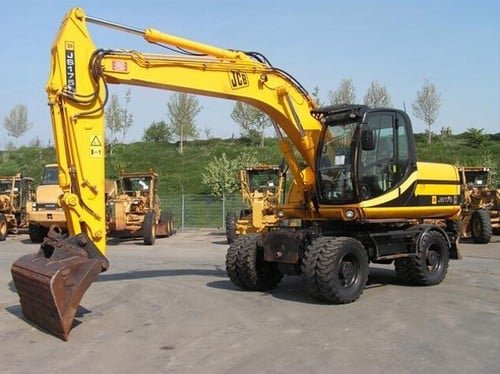 JCB JS130W JS145W JS160W JS175W Wheeled Excavator Service Repair Manual