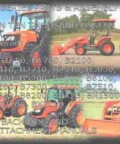KUBOTA B1700 B1700E Service Manual