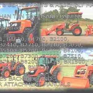 KUBOTA B1700 B1700E Service Manual