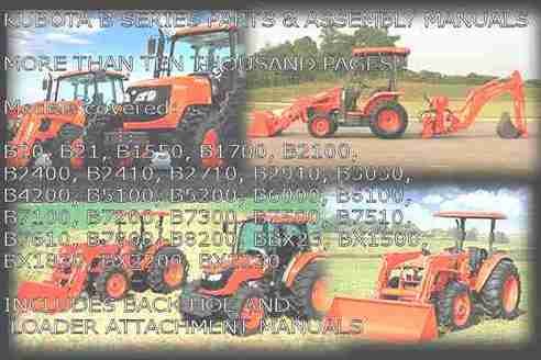 KUBOTA B1700 B1700E Service Manual