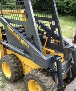 New Holland Ls120 Ls125 Skid Steer Operators Owners Manual