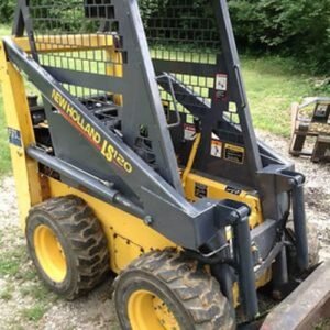 New Holland Ls120 Ls125 Skid Steer Operators Owners Manual