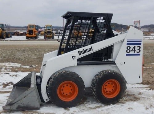 Bobcat Skid Steer Loader 843 843b Service Repair Manual