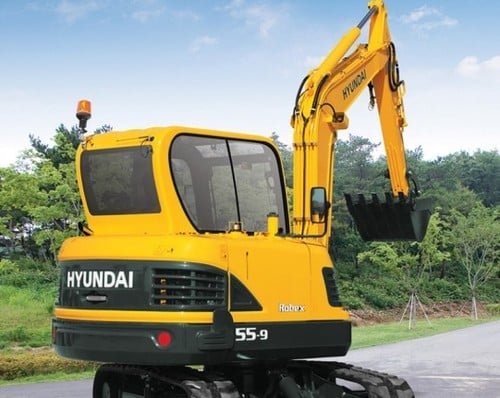 Hyundai R55-9 Excavator Service Manual & Operating Manual