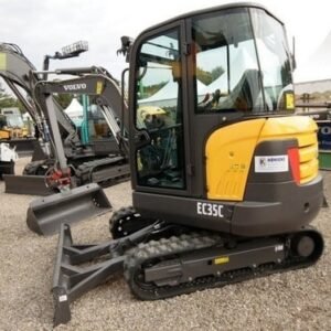 Volvo Ec35c Compact Excavator Service Parts