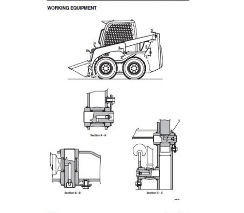 Komatsu SK714-5 SK815-5 Repair Manual