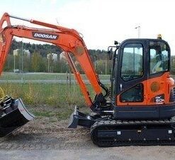 Daewoo Doosan Dx60r Mini Crawler Excavator Service Parts Catalogue Manual