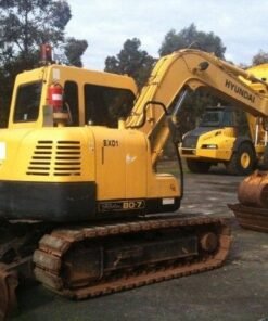 Hyundai Crawler Excavator Robex 80-7A R80-7A Service Repair Complete Manual