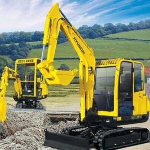 Hyundai Crawler Mini Excavator Robex 15-7 Operating Manual