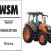Kubota M6060 M7060 Tractor Service Repair Manual