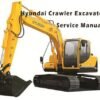 HYUNDAI R160LC-9 R180LC-9 CRAWLER EXCAVATOR Service Repair Manual