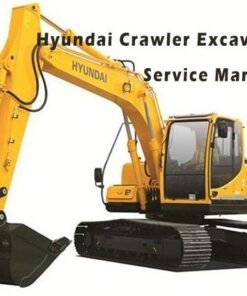 HYUNDAI R160LC-9 R180LC-9 CRAWLER EXCAVATOR Service Repair Manual
