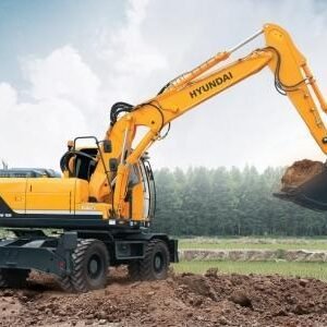Hyundai Wheel Excavator Robex 140W-9 R140W-9 Service Manual