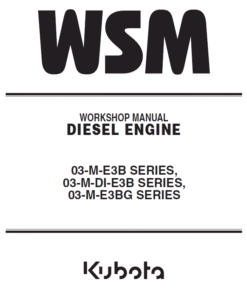 Komatsu 03-M-E3B 03-M-DI-E3B 03-M-E3BG Service Manual