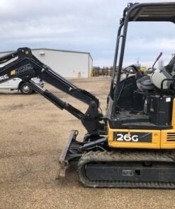 John Deere 26G Compact Excavator Operation Test Manual