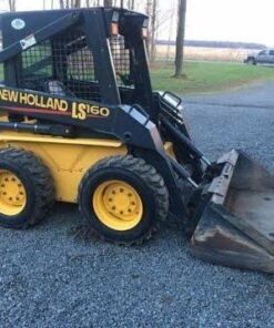 New Holland Ls160 Ls170 Operators Manual Skid Steer Loader