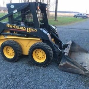 New Holland Ls160 Ls170 Operators Manual Skid Steer Loader