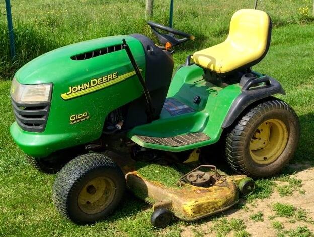 Deere G100 G110 Lawn and Garden Tractors Technical Service Manual