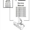 Bobcat Model 2418 Snowblower Workshop Service Repair Manual SN 712200101