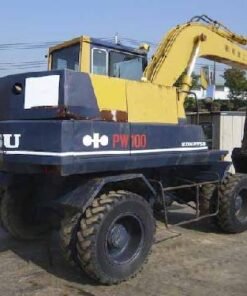 Komatsu Excavator PW100-3 Wheeled Excavator Service Repair Manual