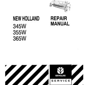 New Holland 345w 355w 365w Header Service Manual