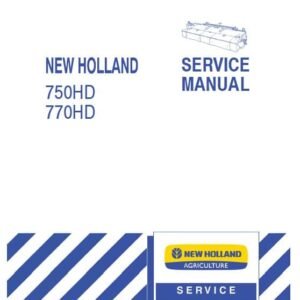 New Holland 750Hd 770Hd Header Repair Manual