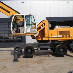 Liebherr A934c A934c-hd Litronic Hydraulic Operation Maintenance Manual