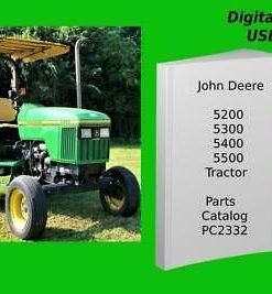 John Deere 5200 5300 5400 5500 Tractor