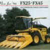 New Holland Nh Fx25 Fx45 Harvesters Parts Manual