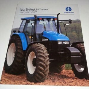 New Holland TS90 TS100 TS110 Tractors Owners Manual