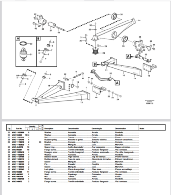 Volvo A35F Catalog Parts Manual