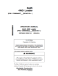 John Deere 644K 4WD Loader - Operator's Manual