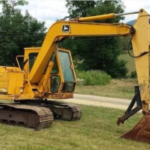 John Deere 70 Excavator Operation And Repair Manual