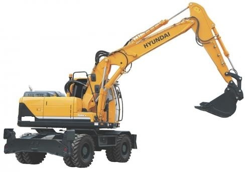 Hyundai R180W-9A Wheeled Excavator Operators Manual