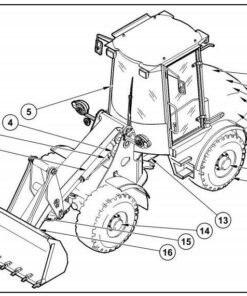 New Holland WOBTC WbOBTC Wheel Loader service Manual