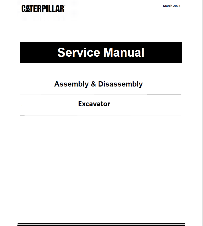 Caterpillar 303 5C CR Hydraulic Excavator Service Manual