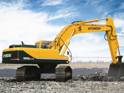 Hyundai R380LC-9 Crawler Excavator Service Repair Manual