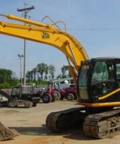 JCB JS130 JS160 Tracked Excavator Service Repair Manual