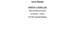 John Deere 26g Parts Catalog