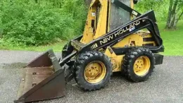 New Holland L555 Skid Steer Loader Parts List Manual