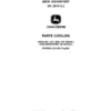 John Deere Dump Truck 350D-400D PARTS CATALOG Manual