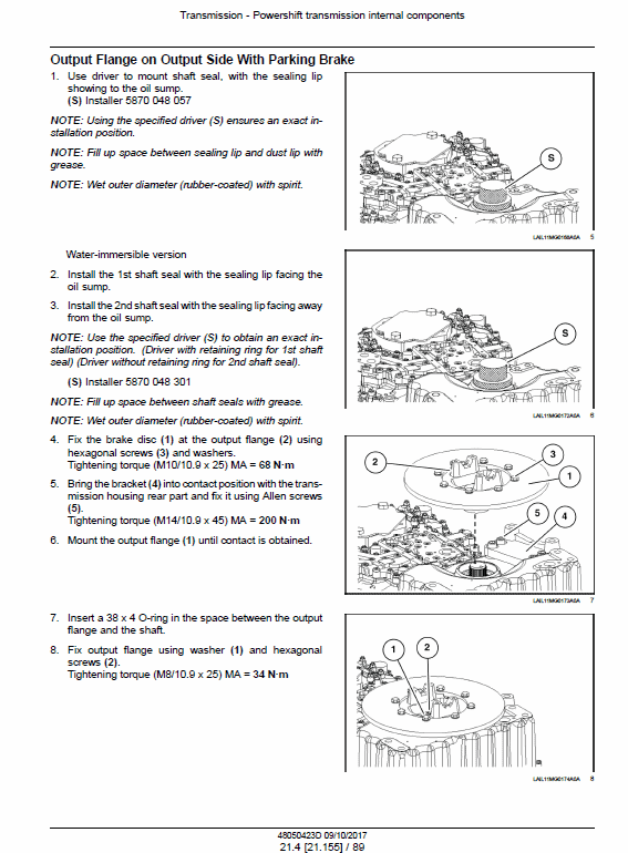 New Holland Rg140.B Motor Grader Service Repair Manual