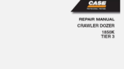 CASE 1850K Tier 3 Crawler Dozer Bulldozer Service Repair Manual